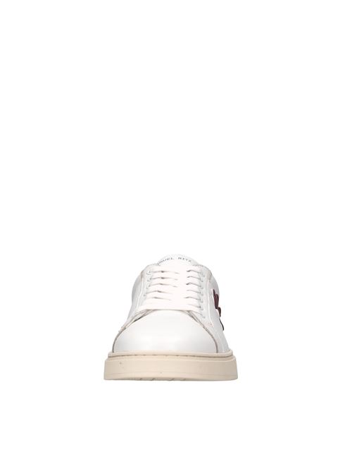 Leather and fabric sneakers MANUEL RITZ | 3332Q511 223861BIANCO-BORDEAUX